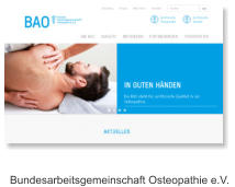 Bundesarbeitsgemeinschaft Osteopathie e.V.
