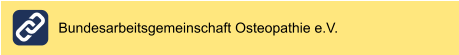 Bundesarbeitsgemeinschaft Osteopathie e.V.