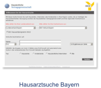 Hausarztsuche Bayern
