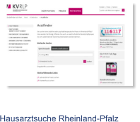 Hausarztsuche Rheinland-Pfalz