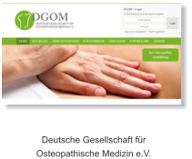 Deutsche Gesellschaft für Osteopathische Medizin e.V.