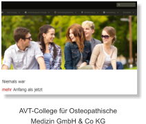 AVT-College für Osteopathische Medizin GmbH & Co KG