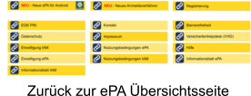 Zurück zur ePA Übersichtsseite