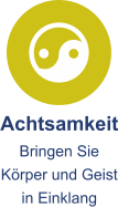 Achtsamkeit Bringen Sie Körper und Geist in Einklang