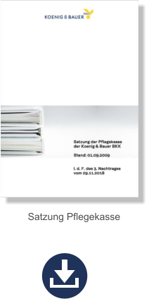 Satzung Pflegekasse