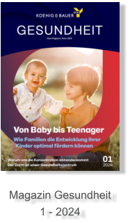 Magazin Gesundheit 1 - 2024