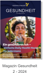 Magazin Gesundheit 2 - 2024