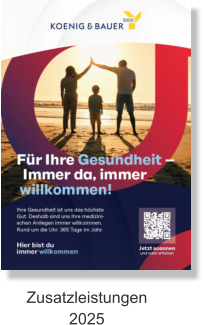 Zusatzleistungen2025