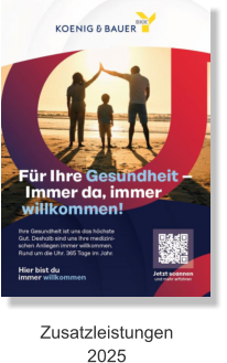 Zusatzleistungen2025