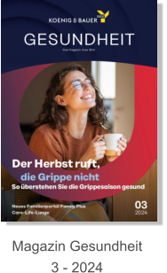 Magazin Gesundheit 3 - 2024