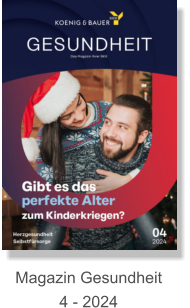 Magazin Gesundheit 4 - 2024